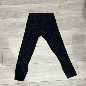 Lululemon align, patterned leggings, size 8